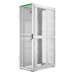 Rack NetShelter SX2 48U L750XP1200XH2258mm, blanc, avec panneaux latéraux