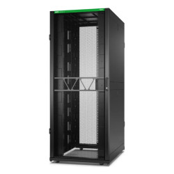 Rack NetShelter SX2 42U L800XP1200XH1991mm, noir, avec panneaux latéraux