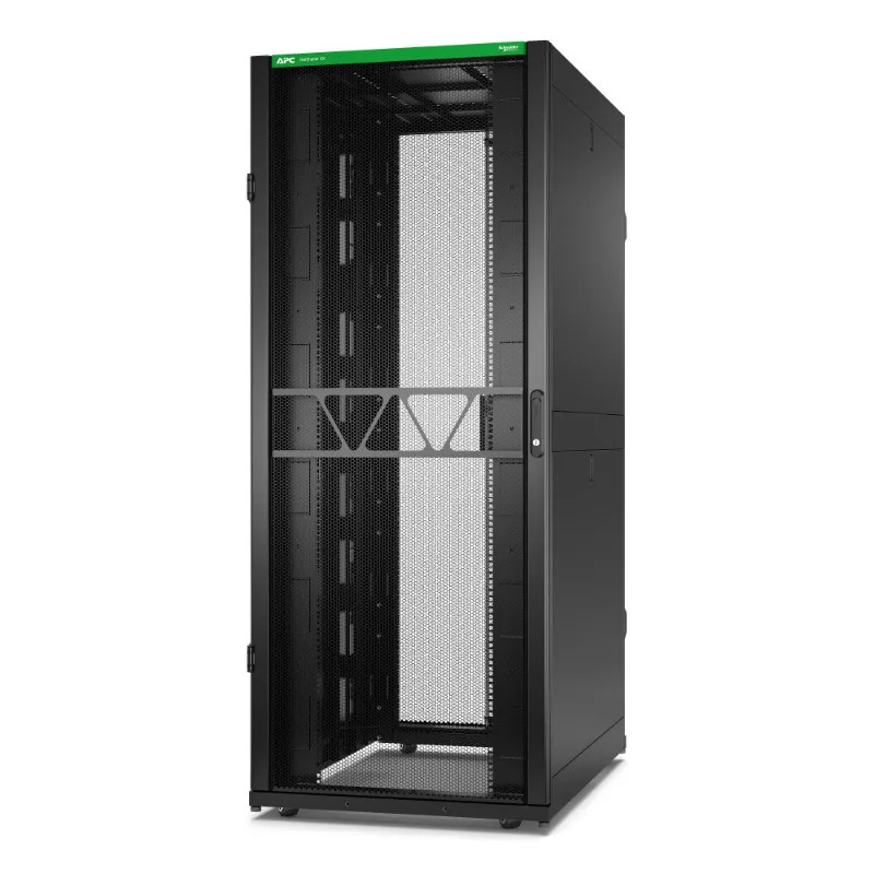 Rack NetShelter SX2 42U L800XP1200XH1991mm, noir, avec panneaux latéraux