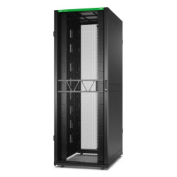 Rack NetShelter SX2 48U L800XP1200XH2258mm, noir, avec panneaux latéraux