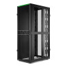 Rack NetShelter SX2 48U L800XP1200XH2258mm, noir, avec panneaux latéraux