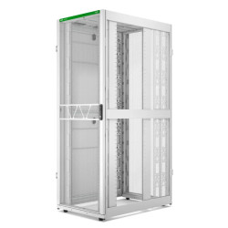 Rack NetShelter SX2 48U L800XP1200XH2258mm, blanc, avec panneaux latéraux