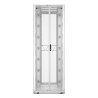 Rack NetShelter SX2 48U L800XP1200XH2258mm, blanc, avec panneaux latéraux