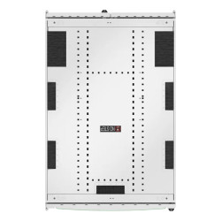 Rack NetShelter SX2 48U L800XP1200XH2258mm, blanc, avec panneaux latéraux