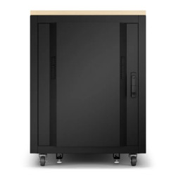 APC NetShelter - Rack informatique insonorisé - 17U - Finition Erable