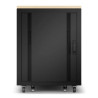 APC NetShelter - Rack informatique insonorisé - 17U - Finition Erable