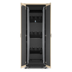 APC NetShelter - rack informatique insonorisé - 38U - Finition Erable