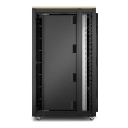 APC NetShelter - rack informatique insonorisé - 38U - Finition Erable