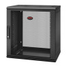 NetShelter WX - Rack mural 19P monobloc - 12U - 230V - 620x600x400cm - Noir