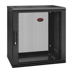 NetShelter WX - Rack mural 19P monobloc - 12U - 230V - 620x600x400cm - Noir