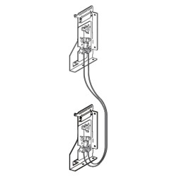 ComPacT NS - interverrouillage à câble pour 2 appareils - fixe - pr NS630-1600