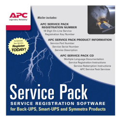 APC extension de  garantie 1 an SP pour onduleur Back UPS et Smart UPS niveau 1