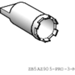 Harmony XB5 - écrou de fixation pour unité Ø22 ou 25mm - jeu de 10