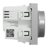 Wiser Unica - variateur rotatif - 2 fils - zigbee - alu - méca seul