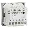 Wiser Unica - interrupteur volet-roulant - 4A - zigbee - alu - méca seul