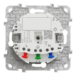 Wiser Unica - Prise 2P+T connectée - 16A  - zigbee - Aluminium