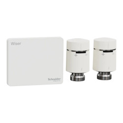 Wiser - kit 2 vannes thermostatiques connectées Génération 2