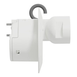 Odace sans fil sans pile - actionneur unitaire DCL Ø 80 - blanc