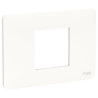 Unica Studio - plaque de finition - Blanc - 2 modules