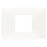 Unica Studio - plaque de finition - Blanc - 2 modules