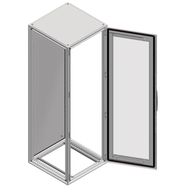 PanelSeT SF - cellule - 1 porte transparente - assemblé - 1800x600x500mm