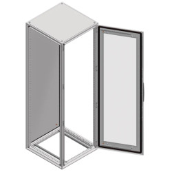 PanelSeT SF - cellule - 1 porte transparente - assemblé - 1800x800x400mm