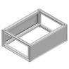 PanelSeT Accessoires - caisson à barres - 300x1200x800mm