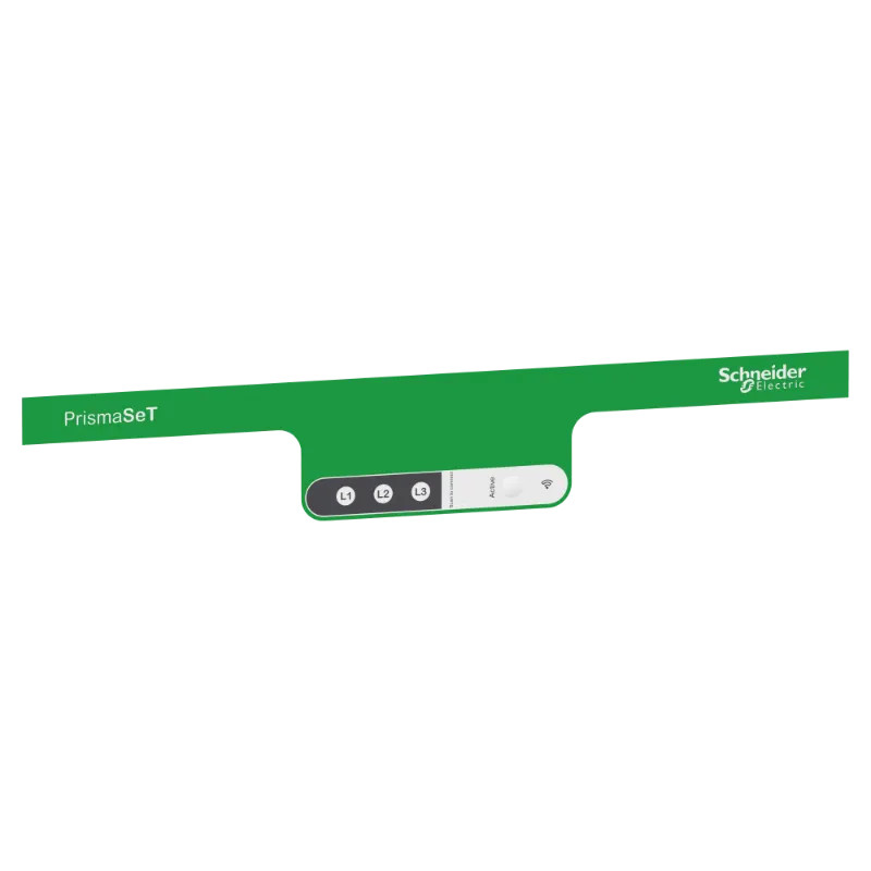 PrismaSeT HD - Bandeau vert - Signature Schneider - pour ral 7035 - largeur 700