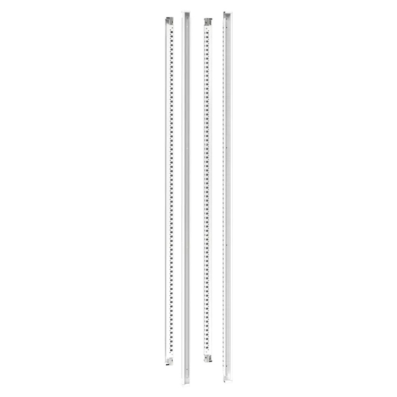 PrismaSeT HD - montants verticaux H2000mm -blanc- lot de 4