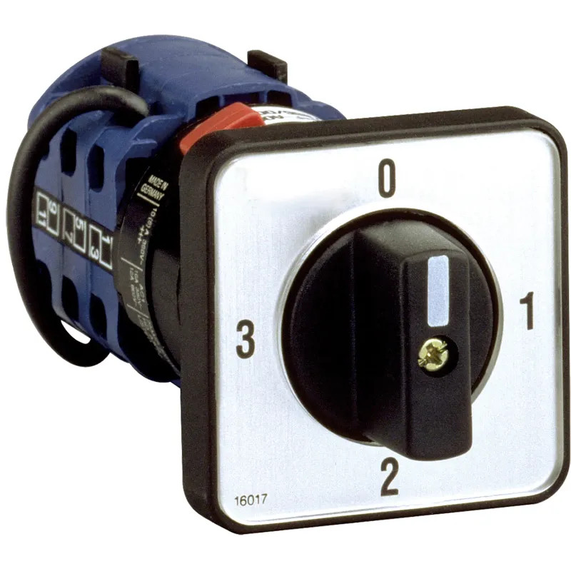 PowerLogic - Commutateur d'ampèremètre 4 positions - encastré - 48x48mm - 20A